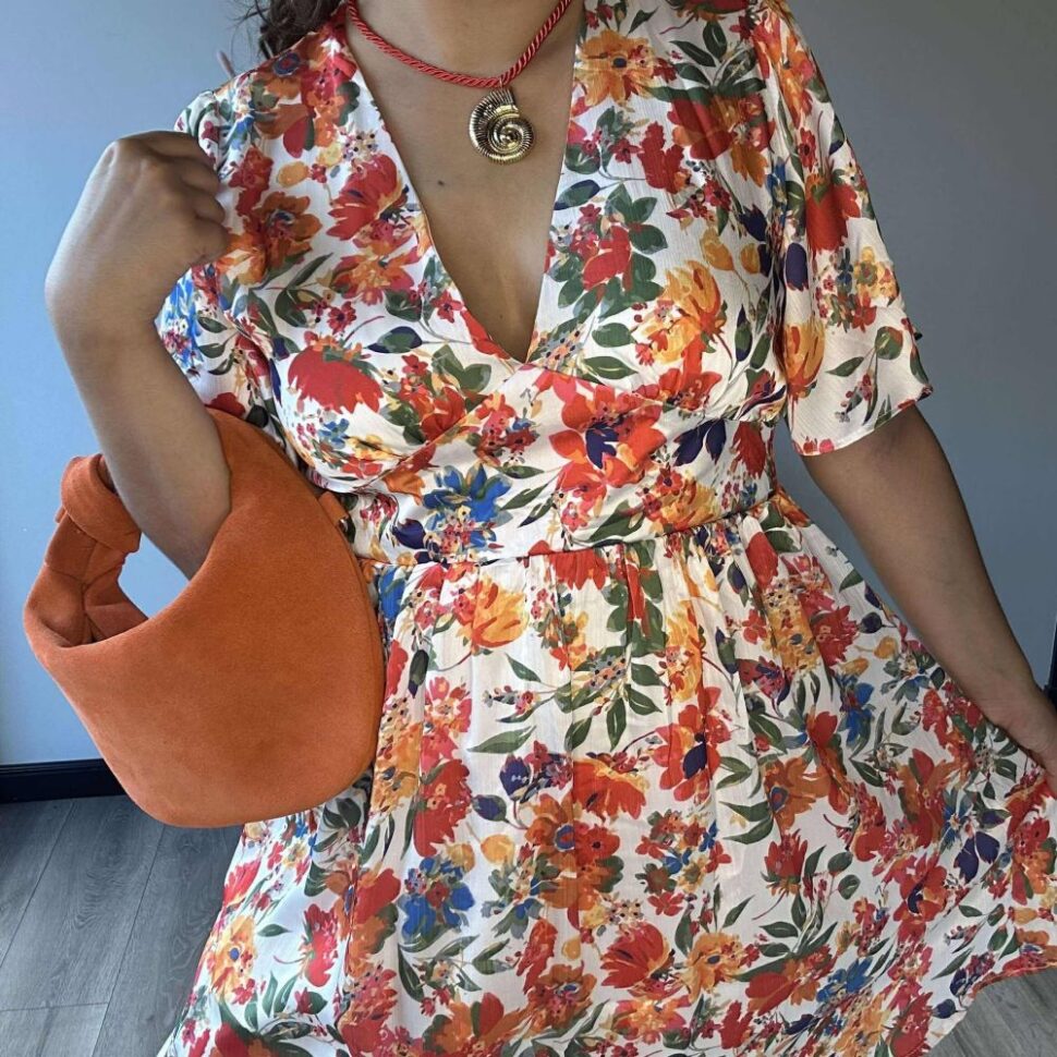robe manche courte légère estivale