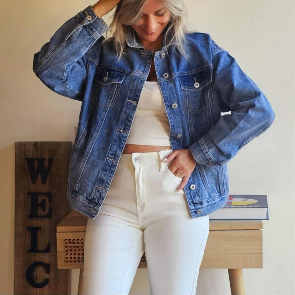Veste en jeans FLORE – Image 3