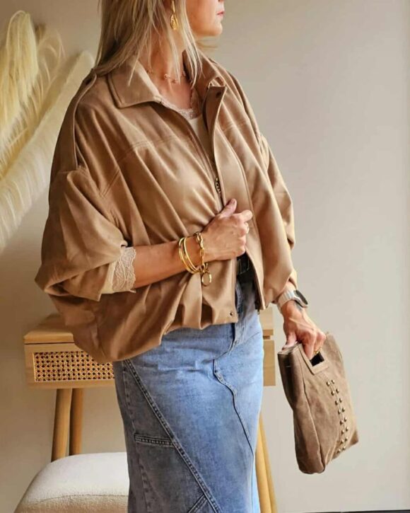 Veste femme tendance automne 2025