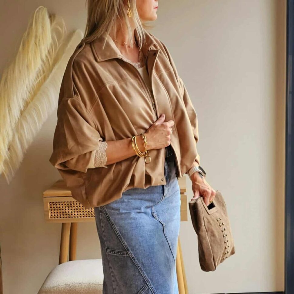 Veste femme tendance automne 2025