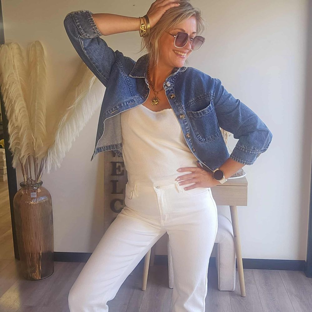 Veste en jeans LEONIE