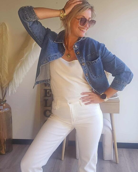 Veste en jeans LEONIE