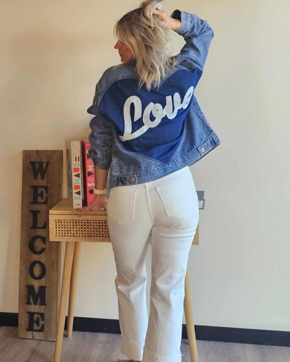 Veste en jeans FLORE