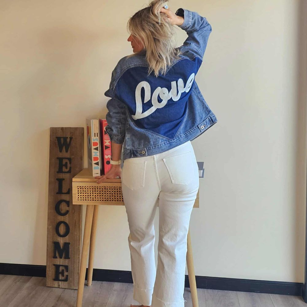 Veste en jeans FLORE