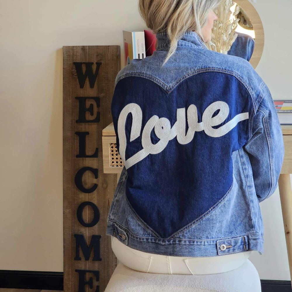 Veste en jeans FLORE – Image 2