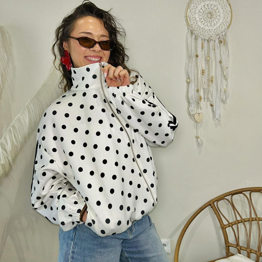Veste POLKA WHITE