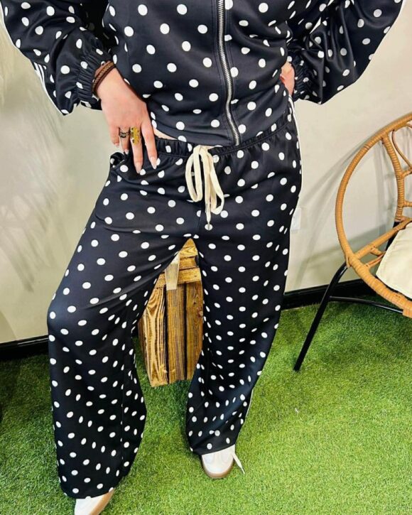 Jogging POLKA BLACK