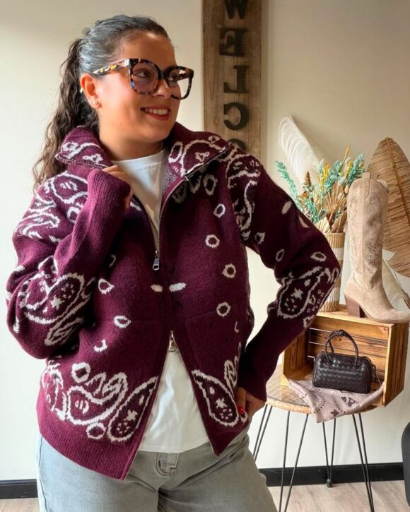 Gilet BURGUNDY